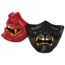 Half Face Mask Lower Face Protective Mask for Camping Games Cosplay Party