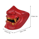 Half Face Mask Lower Face Protective Mask for Camping Games Cosplay Party