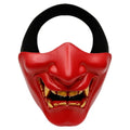 Half Face Mask Lower Face Protective Mask for Camping Games Cosplay Party