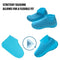 Waterproof Non-Slip Rubber Rain Shoe Covers Reusable Silicone Shoe Covers Fit for Men Women Kids