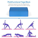 1pcs EVA Yoga Blocks 1pcs Cotton Yoga Strap Stability Blocks