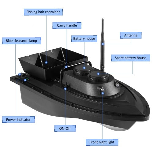 Smart Fishing Bait Boat Wireless Remote Control Fishing Feeder Toy