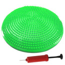 33CM Yoga Balance Disc Inflatable Stability Wobble Cushion Free Hand Pump