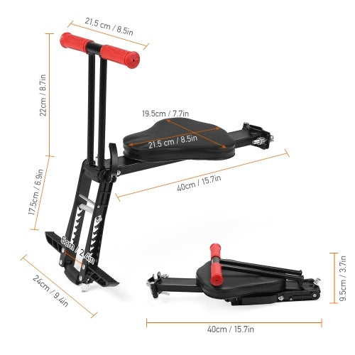 Lightweight Foldable Child Bicycle Seat