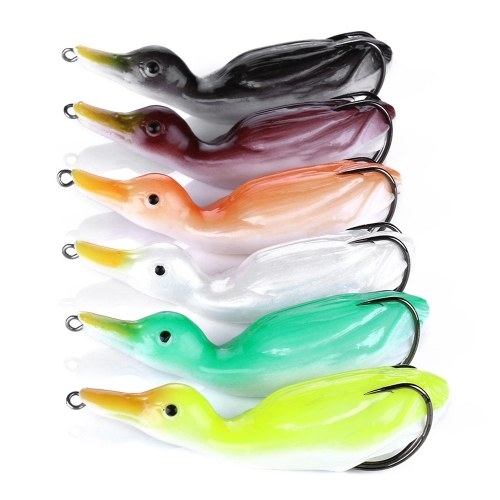 18.5g 10.5cm Soft Silicone Duck Lure Artificial Fishing Lure Bait Soft Bait