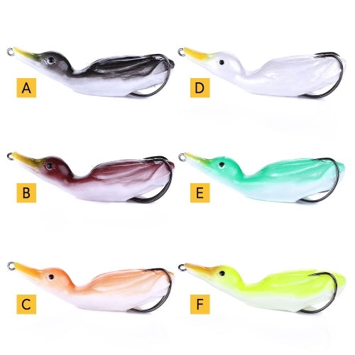 18.5g 10.5cm Soft Silicone Duck Lure Artificial Fishing Lure Bait Soft Bait