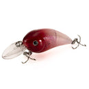 8cm Wobbler Rattle Fishing Crankbait Flashing Artificial Hard Crank Bait Lure with Treble Hooks