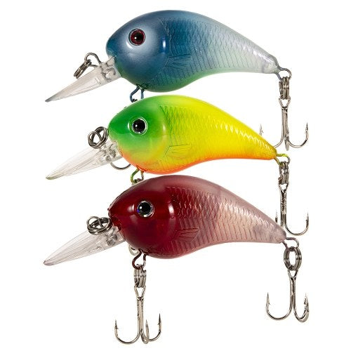 8cm Wobbler Rattle Fishing Crankbait Flashing Artificial Hard Crank Bait Lure with Treble Hooks