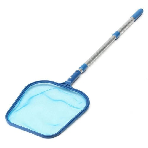 Leaves Skimmer Rake Net with Telescopic Pole