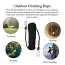 Outdoor Climbing Rope Rock Ice Climbing Equipment High Strength Survival Paracord Safety Ropes Climbing Accessory