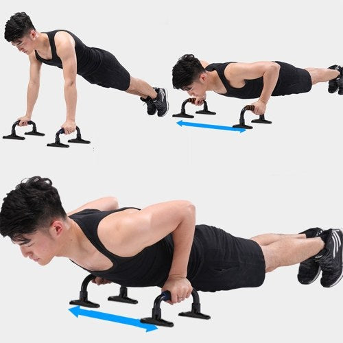 4-in-1 AB Wheel Roller Kit Abdominal Press Wheel Pro with Push-UP Bar Jump Rope and Knee Pad