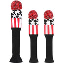 3 Pcs Golf Head Covers Set