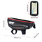 Bike Phone Bags with Touch Screen Phone Holder Case Waterproof Bicycle Front Frame Top Tube Mount Handlebar Bags Bike Storage Bag Cycling Pack