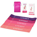 5PCS Sports Exercise Resistance Loop Bands Set