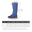 1 Pair Waterproof Leg Gaiters