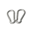 خطاف الجاذبية مع اثنين من Carabiners