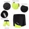 Men 2-in-1 Running Shorts