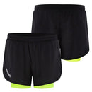 Men 2-in-1 Running Shorts