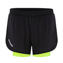 Men 2-in-1 Running Shorts