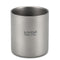 Lixada 450ml Titanium Double Wall Insulated Water Cup