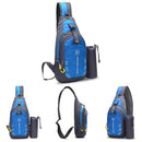 Men Women Sling Backpack Chest Crossbody Bag