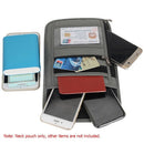 Travel Pouch Neck Wallet with RFID Blocking Passport Holder