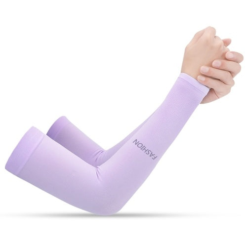 1 Pair Cooling Arm Sleeves UV Protective Absorbent Arm Cover