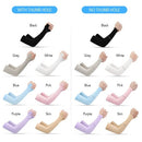 1 Pair Cooling Arm Sleeves UV Protective Absorbent Arm Cover