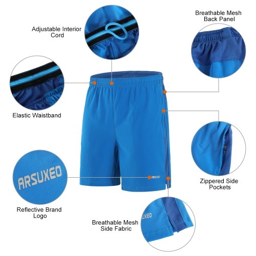 Men Quick Drying Breathable Cycling Shorts