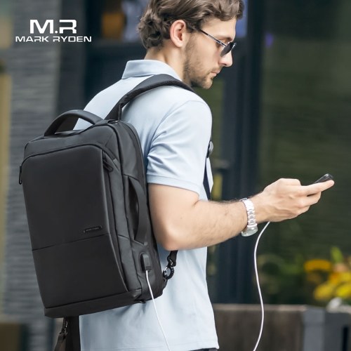 Business Laptop Bag Waterproof USB Charge