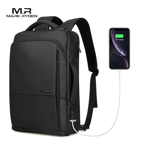 Business Laptop Bag Waterproof USB Charge