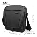 Men Single-Shoulder Bag Black Mode