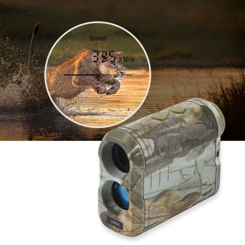 600 متر جولف Rangefinder 6X جهاز قياس المسافة جهاز اختبار السرعة