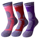 3 Pairs Men Women Thermal Moisture-wicking Breathable Socks