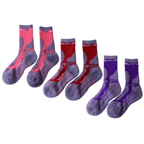 3 Pairs Men Women Thermal Moisture-wicking Breathable Socks