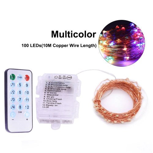 50 LEDs Fairy Lights Sound Activated Twinkle String Lights