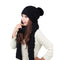 Sweater Scarf and Hat Set