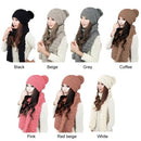 Sweater Scarf and Hat Set