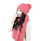 Sweater Scarf and Hat Set