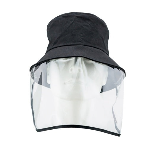 Anti-droplets Hat Full Face Mask Protective Cap Detachable Design Reusable Outdoor Face Protector for Men Women