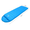 Lightweight Envelope Style Outdoor Camping  Hollow Fiber Double Layers Adult Sleeping Bag