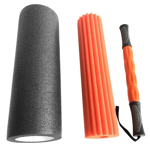 3-IN-1 Yoga Foam Roller Set