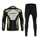 Lixada Men's Winter Long Sleeve Cycling Jersey Set