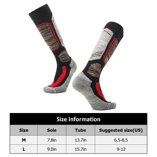 Adults Skiing Socks Thermal Cotton Snowboard Socks