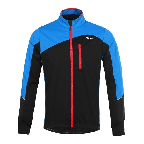 Men Cycling Jacket Windproof Breathable Long Sleeve