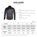 Men Cycling Jacket Windproof Breathable Long Sleeve