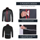 Men Cycling Jacket Windproof Breathable Long Sleeve