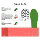 Universal 3mm Sports Inserts Shock Resistant Insoles with Arch