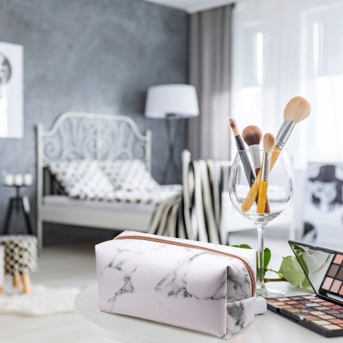 Marble Makeup Bag Portable Cosmetics Pouch