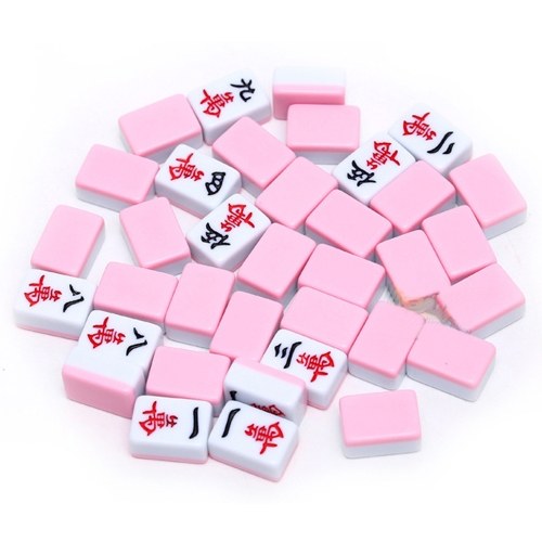 24mm Portable Mini Mahjong Set